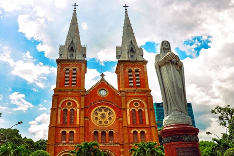 Notre-Dame Cathedral in Ho Chi Minh city